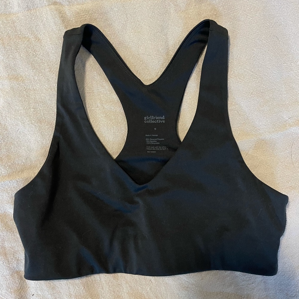 Girlfriend collective black FLOAT bra